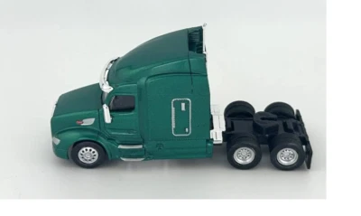 Peterbilt 579 verde metálico dormitorio 1/87 HO Logistics 57905 3,5" plástico mini Foto 1 de 3