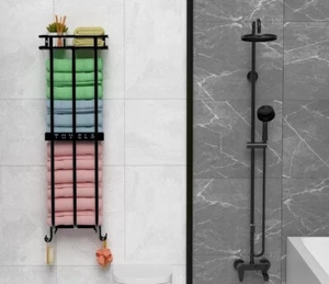 Visit the GAGUIUP Store4.5 4.5 out of 5 stars 73Towel Racks with Metal... - Picture 1 of 3