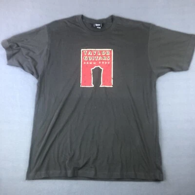 Camiseta de manga corta para hombre TAYLOR GUITARS (NAMM 2009) extra grande negra Foto 1 de 4