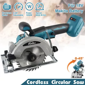 140mm Elektrische Mini Handkreissäge Kreissäge Bürstenlosen Für 18V Makita Akku - Bild 1 von 10