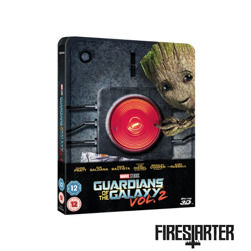 Guardians of the Galaxy Vol. 2 3D (Includes 2D Version) - Zavvi Steelbook - Image 1 of 1