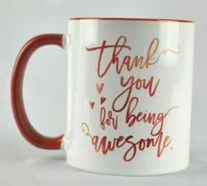 Novelty Humorous Mug Cup Thank You For Being Awesome - Picture 1 of 4