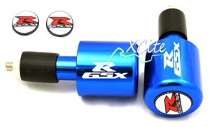 Blue barends bar ends Suzuki GSXR600 GSXR750 GSXR1000 GSXR1100 #BE109BL# - Picture 1 of 1