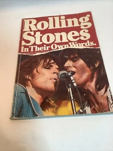 Rolling Stones In Their Own Words Book By David Dalton PB illustrated - Imagen 1 de 5