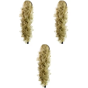 26-Zoll lange unordentliche Locken Klaue Clip Pferdeschwanz Extensions - Bild 1 von 12