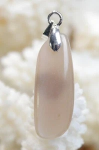 Moonstone 8.5 Carats - Natural Stone Cabochon Pendant - India - Picture 1 of 2