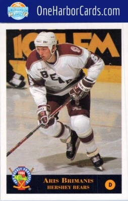 1994 Classic Pro Prospects Hershey Bears Hockey Card #138 Aris Brimanis - Image 1 of 2