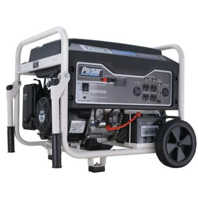 Pulsar 6,580-W 8-HP Portable RV Ready Gas Powered Generator with Electric Start - Image 1 of 4