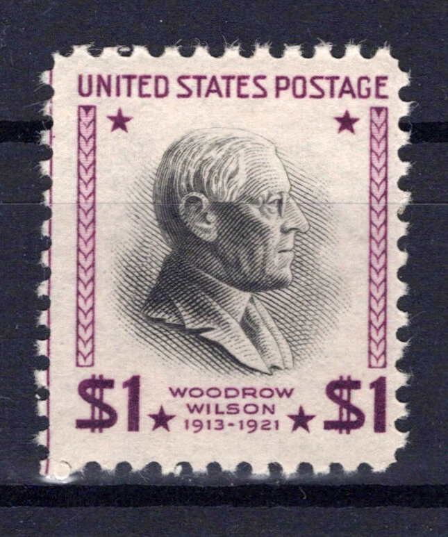 US Stamp 832 MNH VF $1 purple & black, center line (left side) ZAYIX 1024S0386 - Image 1 of 2
