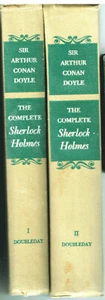 Sherlock Holmes Set of 2 Sir Arthur Conan Doyle 1953 Vintage Books - Picture 1 of 1