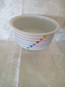 Block Harmony Vista Alegra 8" Souffle Bowl Portugal 1980s Jack Prince Retired - Picture 1 of 6