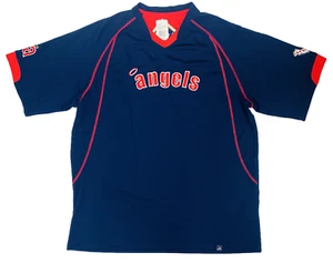 Majestic California Angels MLB Legacy Cooperstown V-Neck Men's Fashion Jersey XL - Picture 1 of 4