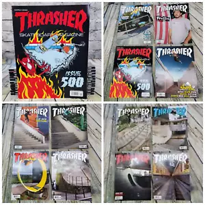 Thrasher Magazine Lot Bundle - 2022 Complete Year - 12 Issues - Number 498-509 - Picture 1 of 9