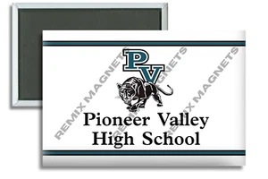 Pioneer Valley Panthers Santa Maria CA High School Logo 2" x 3" Locker Magnet - Picture 1 of 3