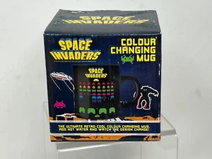 Space Invaders Heat Changing Ceramic Coffee Mug 10oz 50Fifty  - NEW in box - Picture 1 of 5