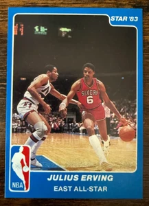 1983 Star NBA All-Star Game - Julius Erving #4 - Bild 1 von 2