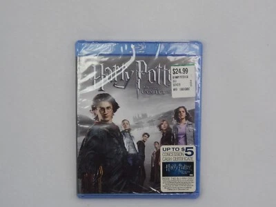 4 NEW Harry Potter Blu Ray Lot - Sorcerer's / Chamber / Azkaban / Goblet - Image 1 of 4
