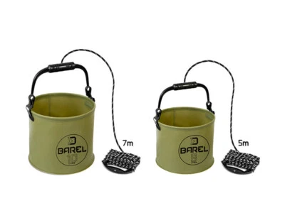 Falteimer 5-10L Wassereimer Angeleimer Groundbait Bowl wasserdicht Delphin BAREL - Bild 1 von 4