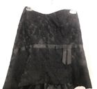 Lane Bryant Women's Plus Size 18 Black Lace Fully Lined Strapless Bustier TOP