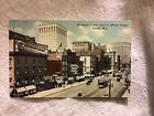 Vintage Postcard Detroit Michigan Woodward Avenue From Jefferson Ave. Unposted