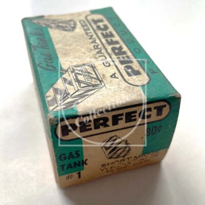 Vintage NOS Perfect Short Midge Wedgtank 1/4 oz Fuel Tank #1 - Image 1 of 3