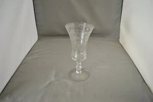 CAMBRIDGE GLASS CHANTILLY ETCHED WINE GLASS - Picture 1 of 2