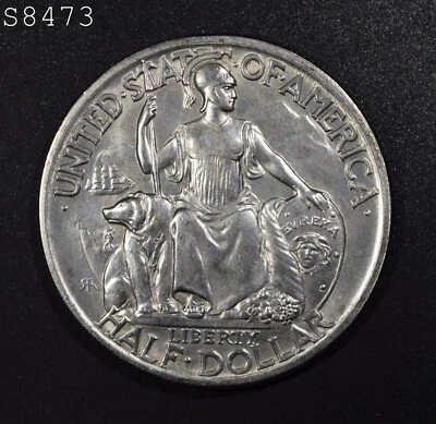 1936-S San Diego Commemorative Half Dollar "VCH BU" *Free S/H After 1st Item* - Image 1 of 2