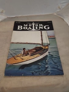 MOTOR BOATING MAGAZINE July 1938 yachting boating Lots of Ads! - Picture 1 of 3