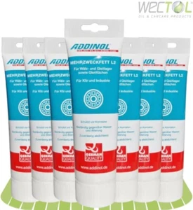 Grasa multiusos en tubo 7 x 250 ml Addinol L 2 grasa multiusos grasa grasa grasa lubricante - Imagen 1 de 1