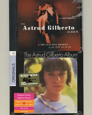 THE ASTRUD GILBERTO ALBUM W/ STAN GETZ QUAR AT CAFE AU GO GO SEALED CD LOT OF 2 - Image 1 of 4