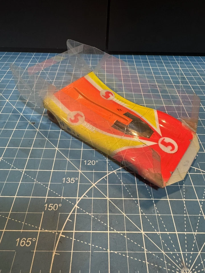 1/24 wing slot car Unknown Chassis With Koford Group-20 Motor - Image 1 of 4