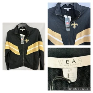NFL Wear By Erin Andrew Women’s Saints Jacket NWT Size. Small - Picture 1 of 10