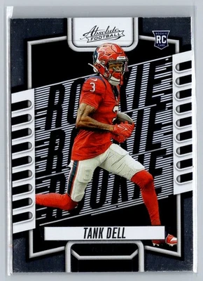 2023 Panini Absolute #124 Tank Dell ROOKIE Texans - Image 1 of 2