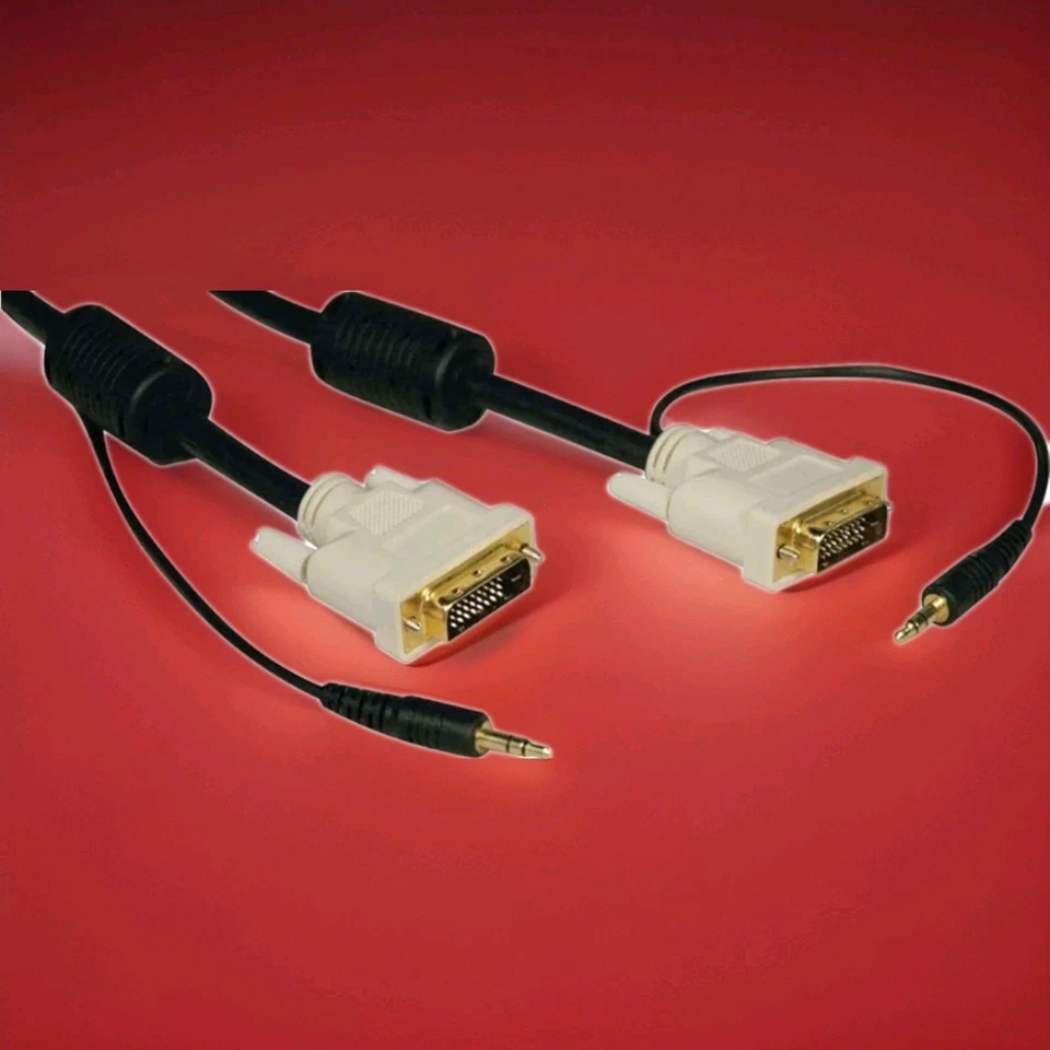 Tripp Lite DVI Dual Link Cable with Audio, Digital TMDS Monitor Cable (DVI-D and - Image 1 of 1