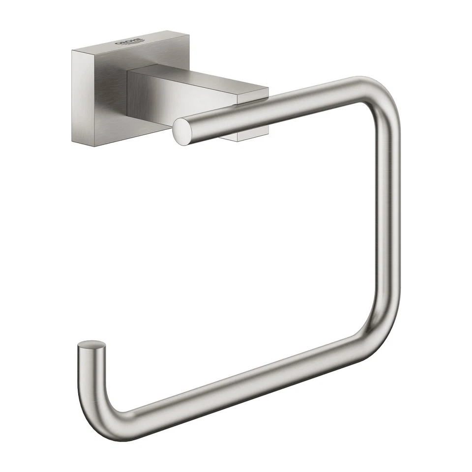 Grohe Essentials Cube Toilettenpapierhalter Supersteel 40507DC1 - Bild 1 von 1