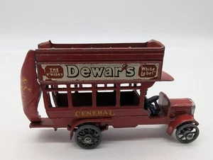Vintage Lesney B Type Bus 1912-1920 Made in England Dewars White Label Die Cast - Picture 1 of 9