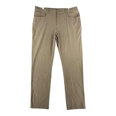 Pantalones de golf Callaway para hombre 38x34 (40x33) activos informales caqui tostados elásticos golf Foto 1 de 4