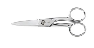 Craft Scissors 5" Knife Edge for Fabric, Thread, Needlework, Yarn - Silver - Picture 1 of 1