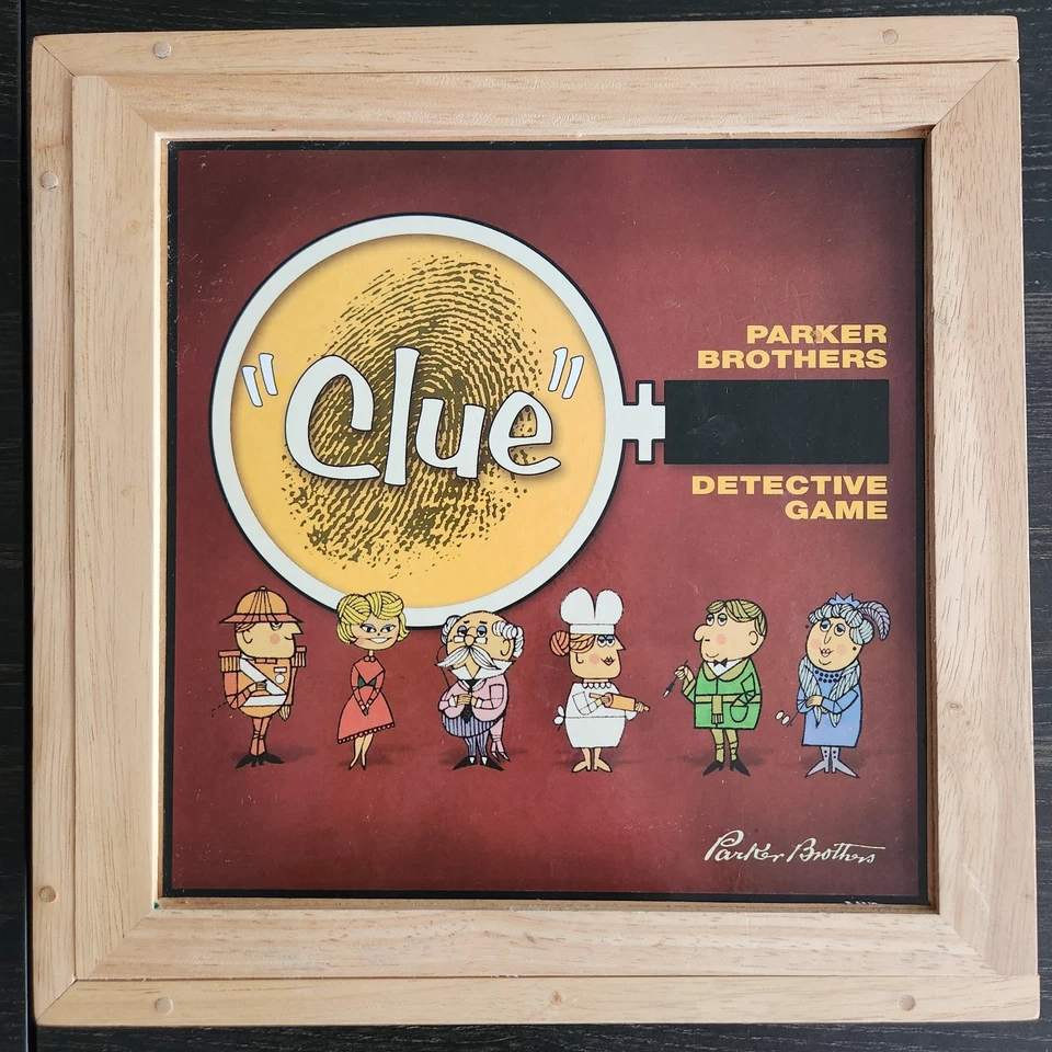 Clue Board Game Vintage Edition 2007 Nostalgia Games Series Wood Box - Image 1 of 4