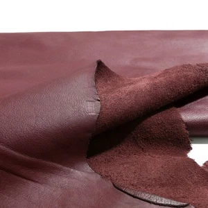 Nappa Leder Haut in Rot Echtleder zum Polstern 1,5mm Dick 80x60cm Echtleder - Bild 1 von 6