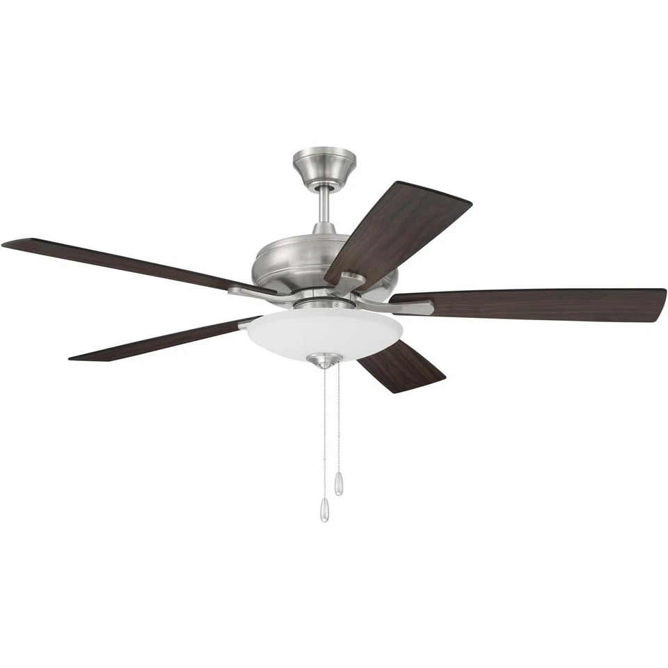 Craftmade ECF111BNK5-DWWLN Eos Indoor Ceiling Fan Brushed Polished Nickel - Image 1 of 1