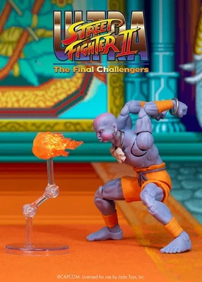 ¡ÚLTIMO! Street Fighter II Dhalsim Deluxe P2 2025 SDCC JADA TOYS EXCLUSIVO Foto 1 de 4