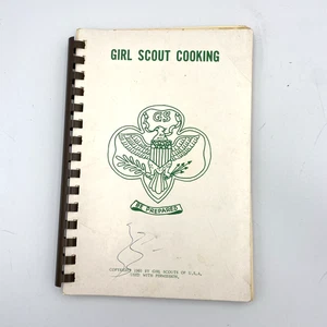 VTG 1960 Girl Scout Cooking Cook Book Princeton Mass. Spiral Bound Recipes - Picture 1 of 9