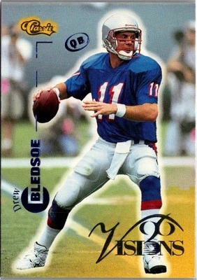 1996 Classic Visions #51 Drew Bledsoe - Image 1 of 2