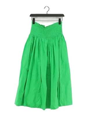 COS Women's Maxi Skirt L Green 100% Cotton Long Maxi - Image 1 of 4