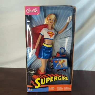 Supergirl 12"  Barbie Doll Boxed New 2003 Mattel Toys DC Comics - Image 1 of 4