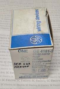 GE 4181-3 NEMA #14-50R STECKDOSE - Bild 1 von 9