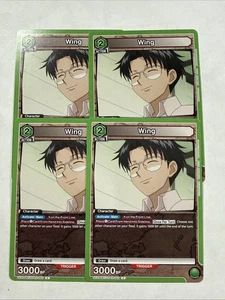 Wing x4 (playset) UEX04BT/HTR-2-062 Common (READY TO SHIP) English Union Arena - Picture 1 of 1