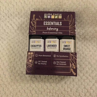 Aura Cacia Essentials Balancing, Pure Essential Oils (Q) - Image 1 of 4