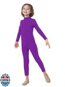 ATHX Kinder High Stretch Halloween Cosplay Body Anzug Unitard Kostüm Einteiler  - Bild 1 von 1